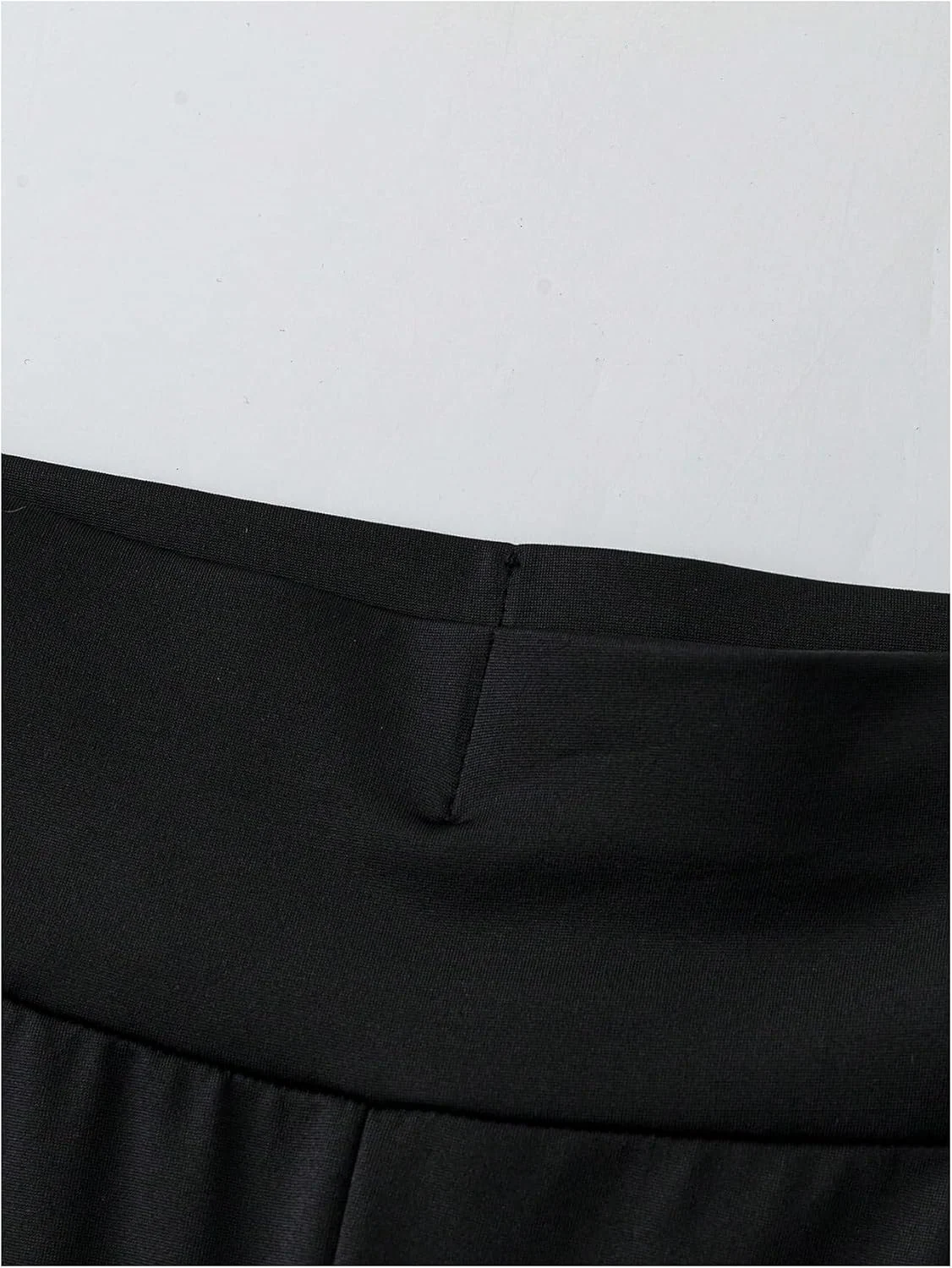 Flowy Pants Wide Leg High Waisted Palazzo Black by OYOANGLE, photograph 1 of 2