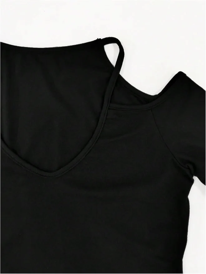 Cold Shoulder Tops Sexy Long Sleeve Slim Fit Fall T Shirt by OYOANGLE, photograph 3 of 3