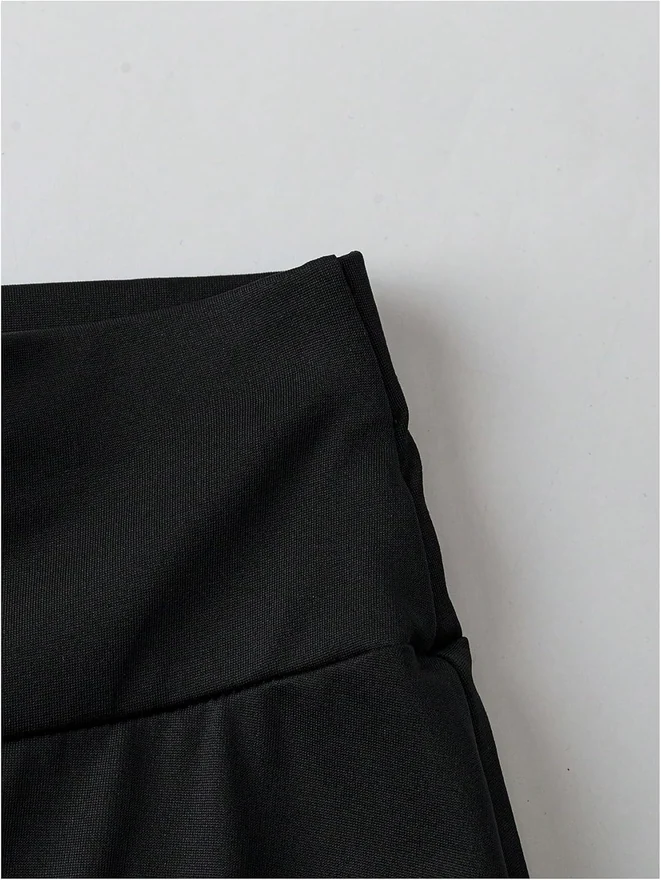 Flowy Pants Wide Leg High Waisted Palazzo Black by OYOANGLE, photograph 2 of 2