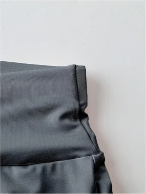 Flowy Pants Wide Leg High Waisted Palazzo Pink in Iron Gray